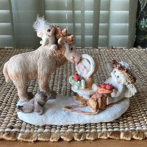 Dreamsickle  Christmas Holiday Figurine 1996
